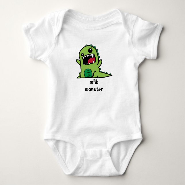 Mjölk Monster  T Shirt (Framsida)