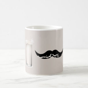Mjölk Mustache Creme Kaffemugg