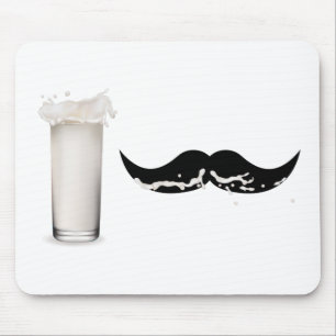 Mjölk Mustache Musmatta