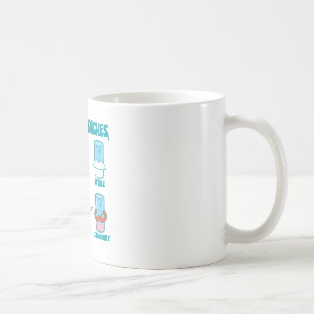 Mjölk Mustacher Kaffemugg (Höger)