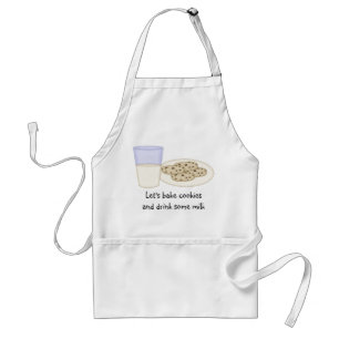 Mjölk och Cookies Apron Förkläde