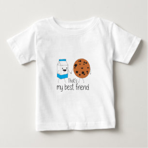 Mjölk och Cookies Best Friends BFF T-shirt