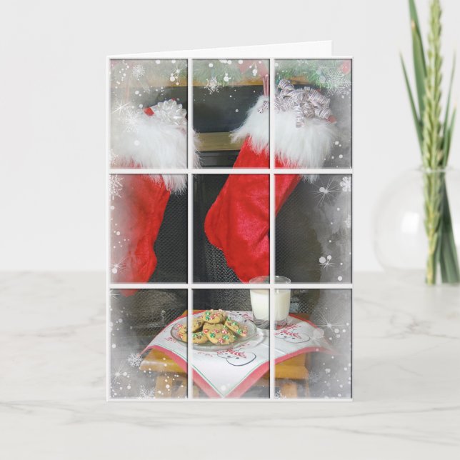 Mjölk och Cookies Helgkort (Framsida)