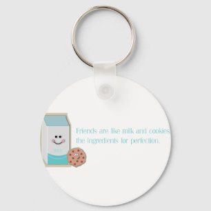 Mjölk och Cookies Nyckelring