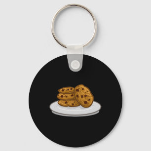 Mjölk och Cookies Outfit Matching Halloween Cookie Nyckelring