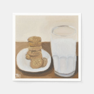 Mjölk och Cookies Pappersservett