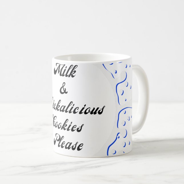 Mjölk och cookies, tack kaffemugg (Framsida höger)