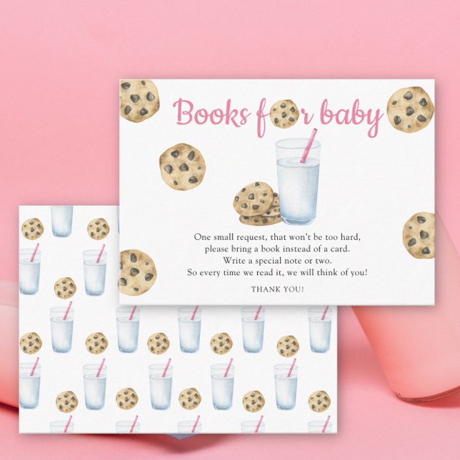 Mjölk och cookies-tjejen bokar för baby tilläggskort (Skapare uppladdad)