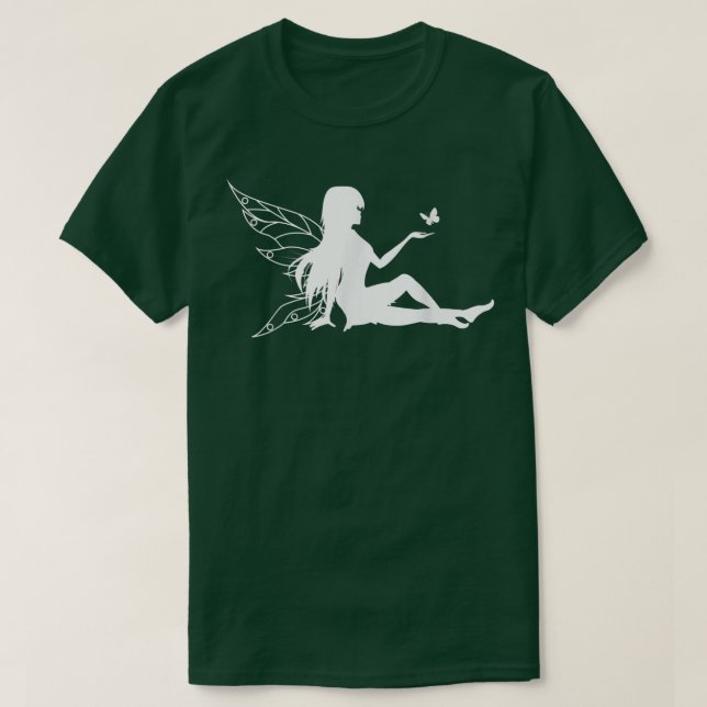Mjölk och fjäril t shirt (Design framsida)