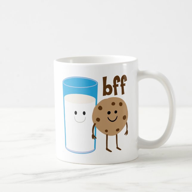 Mjölk och kakor BFF Kaffemugg (Höger)