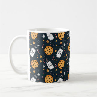 Mjölk och kakor julmugg kaffemugg