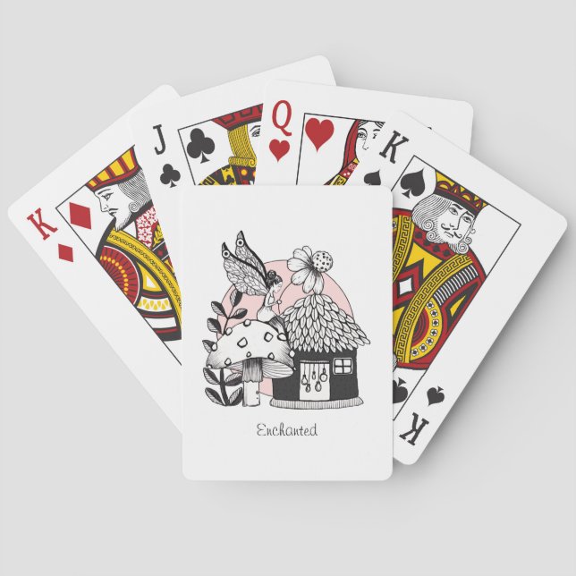 Mjölk- och mejerihus casinokort (Baksidan)