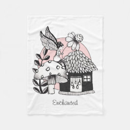 Mjölk- och mejerihus fleecefilt