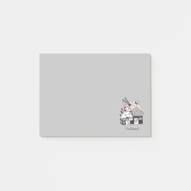 Mjölk- och mejerihus post-it block (Framsida)