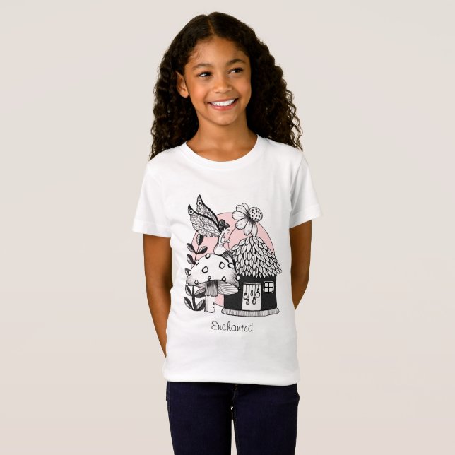 Mjölk- och mejerihus t shirt (Hel framsida)