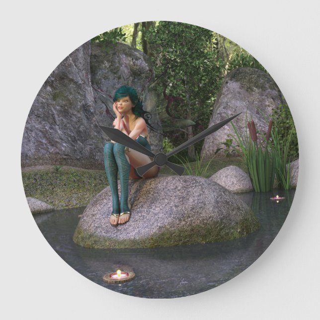 Mjölk på den kanderade dammen stor klocka (Framsida)