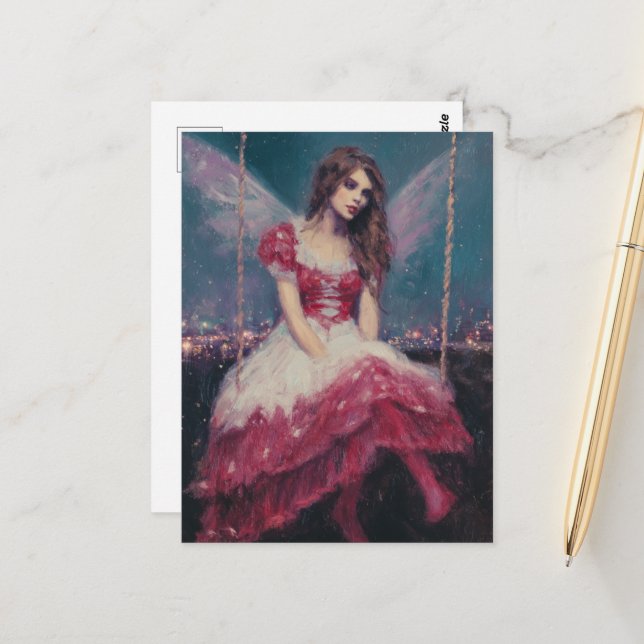 Mjölk på en gång vykort (Fram/Back In Situ)