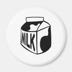 Mjölk paketerar magnet