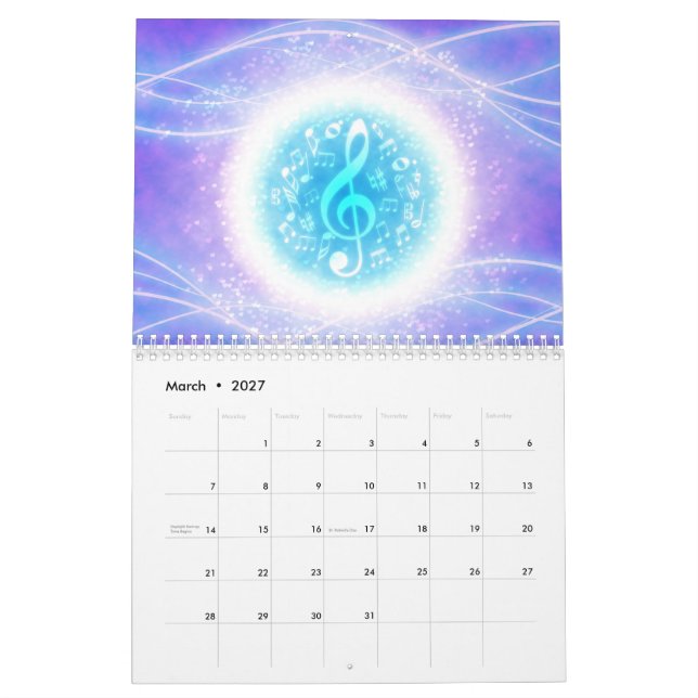 Mjölk Sång Kalender (Mar 2027)