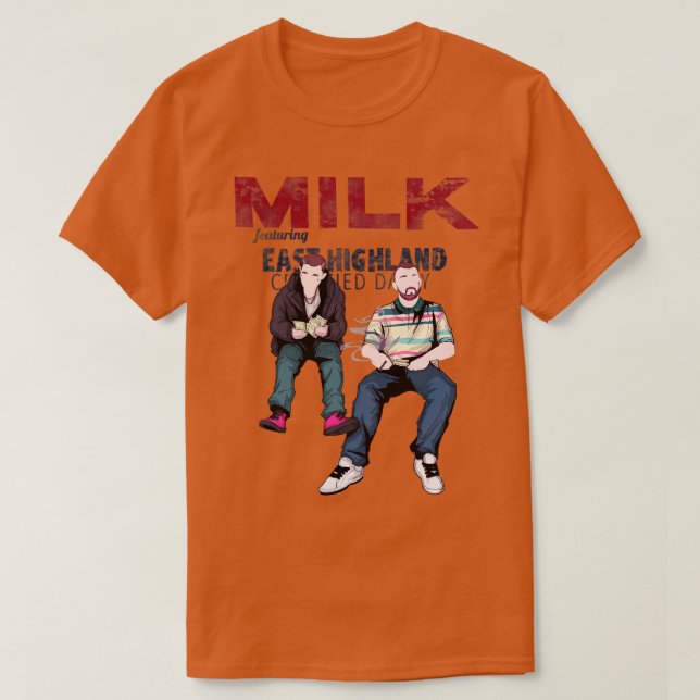 Mjölk T Shirt (Design framsida)