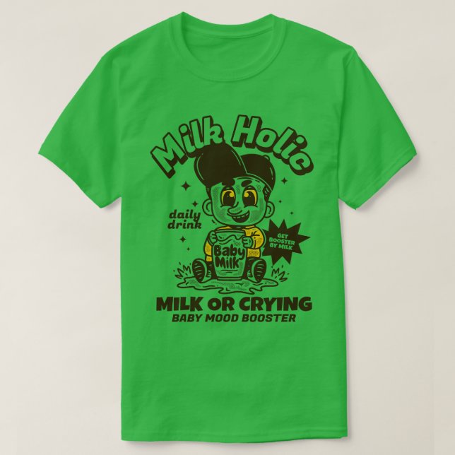 Mjölk T Shirt (Design framsida)