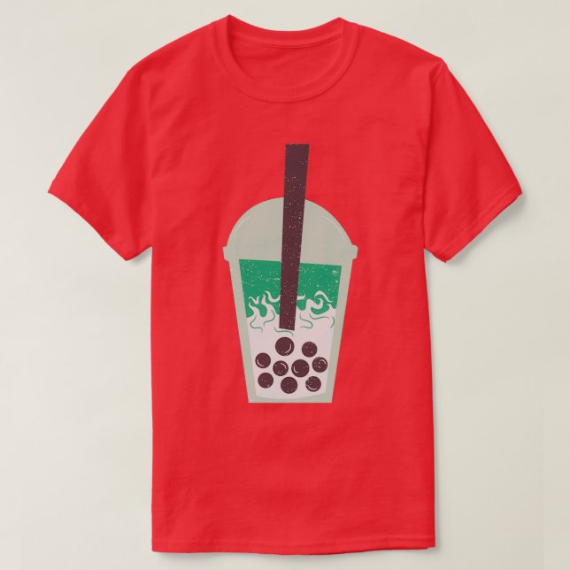Mjölk te är kärlek, dess liv är min t shirt (Design framsida)