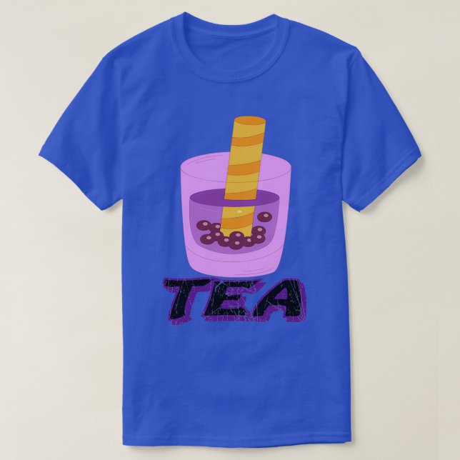 mjölk te-dryckDrinking Boba Mjölk 1 T Shirt (Design framsida)