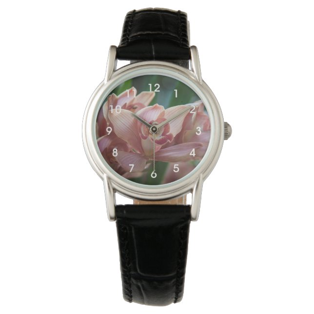 Mjölk Tea Orchid Armbandsur (Framsida)