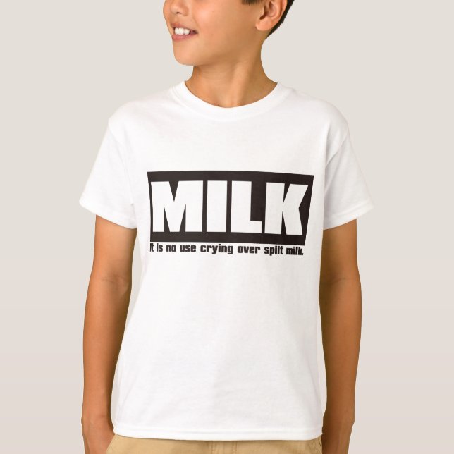 MJÖLK TEE SHIRT (Framsida)