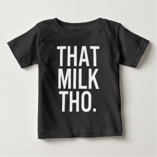 Mjölk Tho Black Baby Shirt Tröja