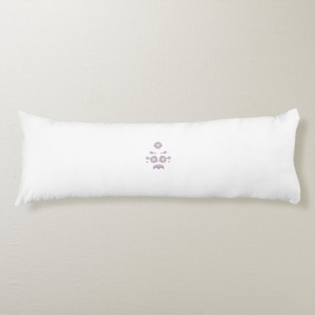 Mjölk White Classic Ro dekorativ design Kroppskudde (Framsidan)