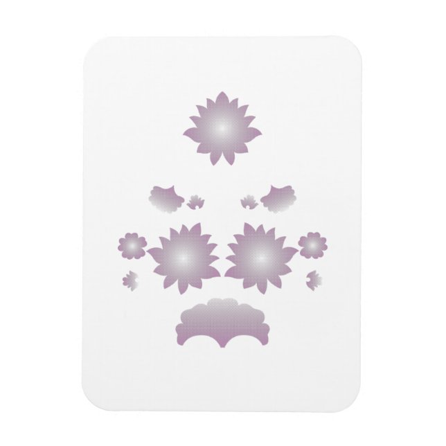 Mjölk White Classic Ro dekorativ design Magnet (Vertikal)