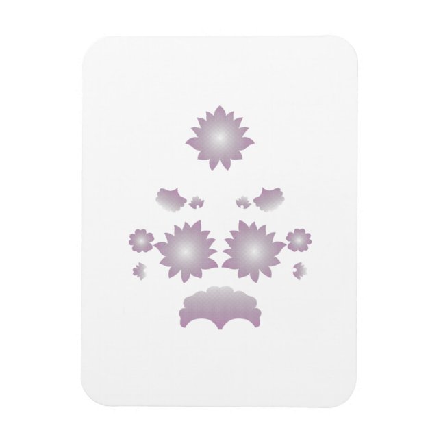 Mjölk White Classic Ro dekorativ design Magnet (Vertikal)