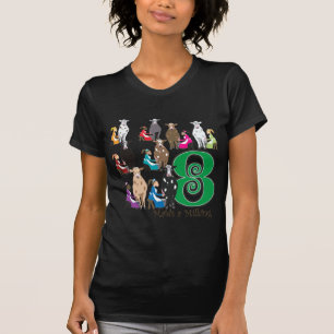 Mjölka för 8 Maids Tee Shirt