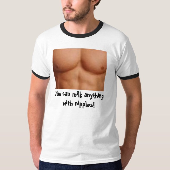 mjölka t shirt (Framsida)