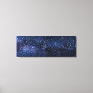 Mjölkaktig, galaxförpackad canvas