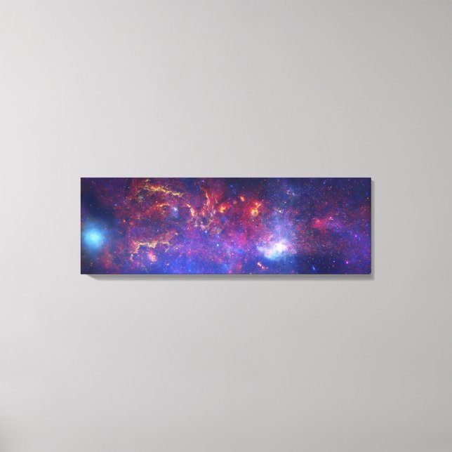 Mjölkaktig stil, astronomisk utskrift, NASA, Space Canvastryck (Framsida)