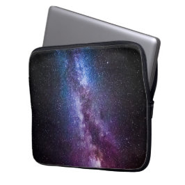 Mjölkaktig väg ljusa färger laptop fodral