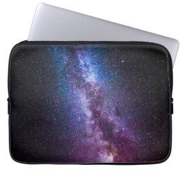 Mjölkaktig väg ljusa färger laptop fodral