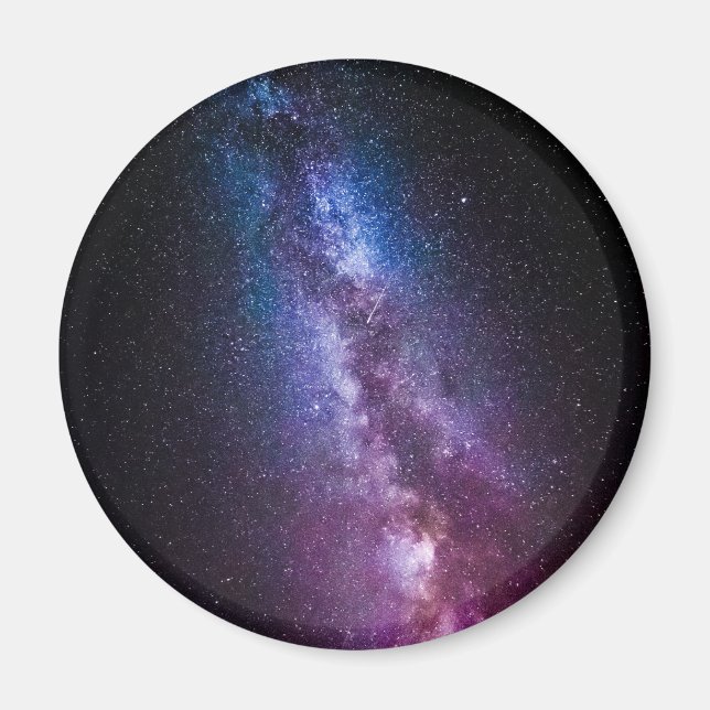 Mjölkaktig väg ljusa färger magnet (Framsidan)