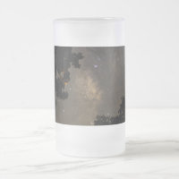 Mjölkaktigt Träd Frostat Glass Beer Mugg