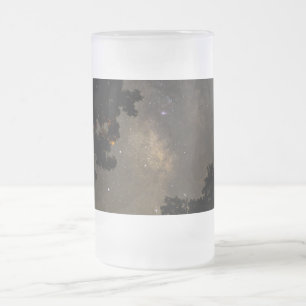 Mjölkaktigt Träd Frostat Glass Beer Mugg