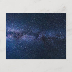 mjölkaktigt vykort för galaxer