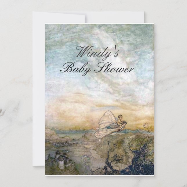 Mjölkbabyskor Inbjudan (Framsida)