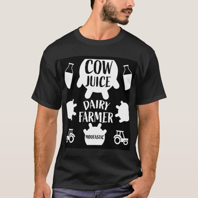 Mjölkbönder T Shirt (Framsida)