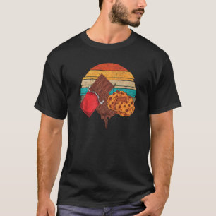 Mjölkchoklad Bar Choklad Chip Cookies Retro Ch T Shirt
