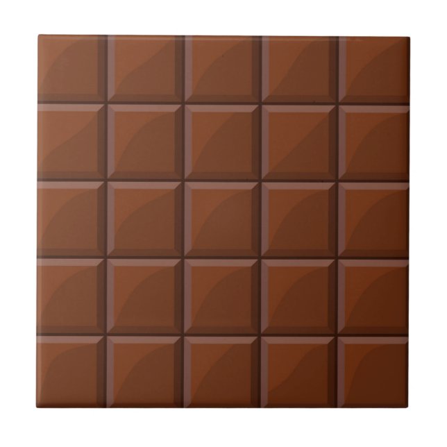 Mjölkchoklad Kakelplatta (Framsidan)