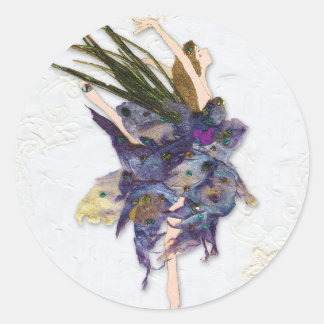 Mjölkdekaler Runt Klistermärke