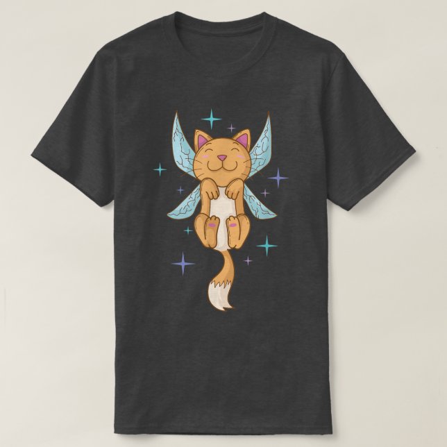 Mjölkfett med Vingar T Shirt (Design framsida)