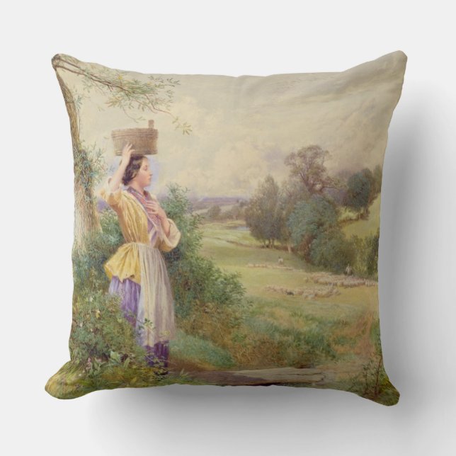 Mjölkflickan, 1860 kudde (Framsida)
